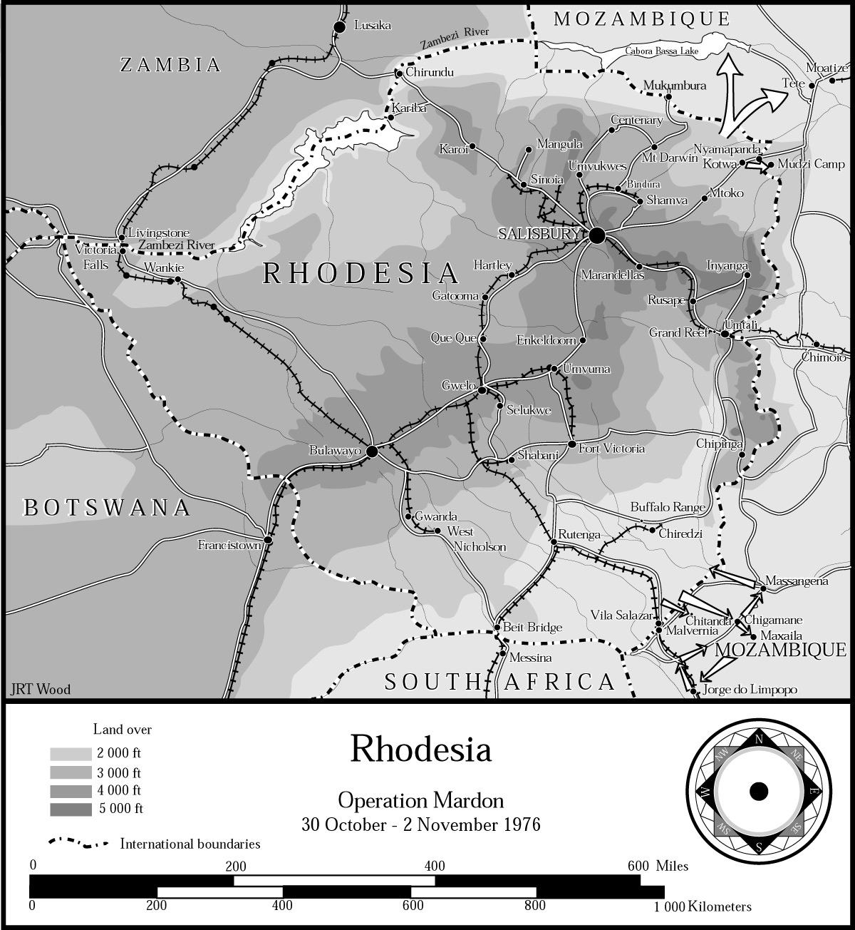 Rhodesia by Dr JRT Wood